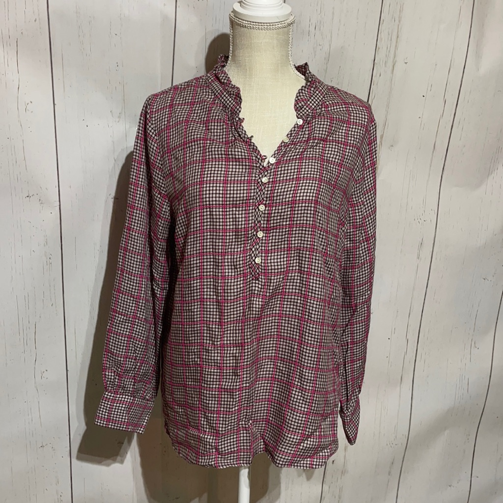 Nwt Talbots Button Down Blouse.